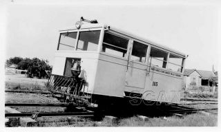 9f135 Rp 1940/50s Port Isabel & Rio Grande Valley Railway Track Car 105 Texas