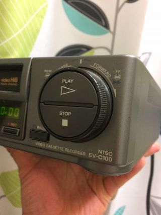 Sony EV - C100 NTSC Hi8 Hi - Fi Stereo 8mm VCR Video 2