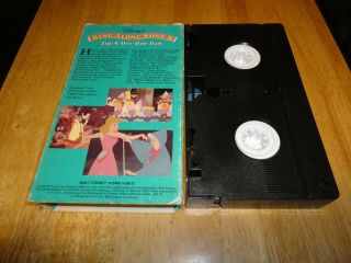 Disney ' s Sing Along Songs - Zip - A - Dee - Doo - Dah (VHS,  1986) Vintage Song of South 2