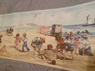 LAURA ASHLEY HOME Vintage “By The Sea” Seaside BORDER Remnants 2