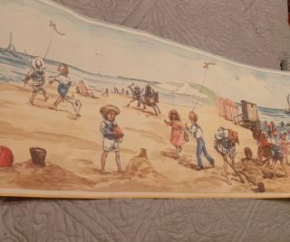 LAURA ASHLEY HOME Vintage “By The Sea” Seaside BORDER Remnants 3