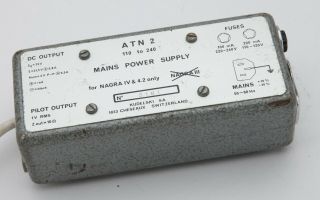 Nagra ATN2 Main Power Supply for Nagra 4.  2,  IV - L,  IV - D,  IV - S,  E 2