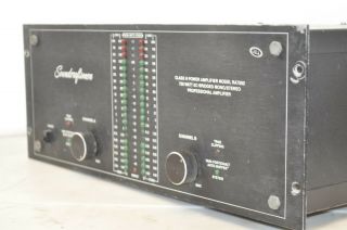 Soundcraftsmen Ra - 7502 Professional Class H Power Amplifier - / No Pwr