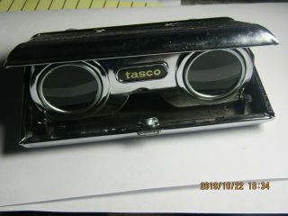 Vintage Tasco Coated Lens Japan Folding Binoculars