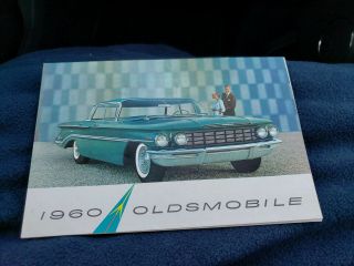 1960 Oldsmobile Automobile Car Advertising Sales Brochure Guide Vintage Gm