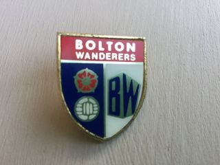 Vintage Bolton Wanderers Football Badge