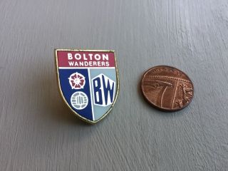vintage bolton wanderers football badge 2