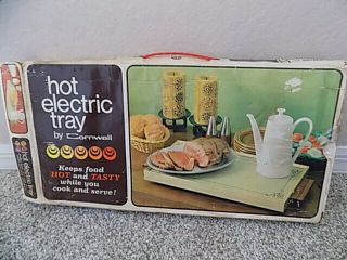 Vintage Hot Electric Tray By Cornwall 1418