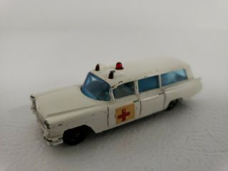 Vintage Matchbox Lesney No.  54 S & S Cadillac Ambulance