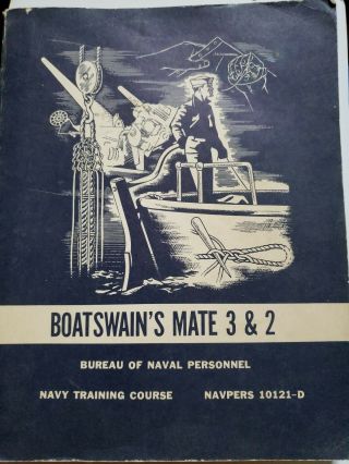 Vintage U.  S.  Navy Boatswain 