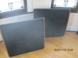 2 Dahlquist Dq - 10 Speakers W/sub - Woofer W/crossover