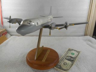 Vintage US NAVY LOCKEED P - 3C ORION Military Airplane Model Desk Display 2
