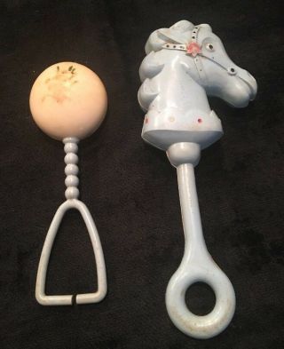 Vintage Baby Rattles Toys 2