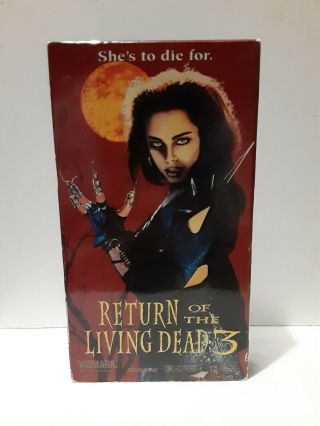 Vintage Vhs " Return Of The Living Dead 3 " Very Good