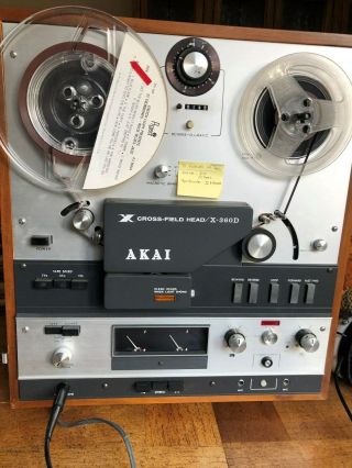 Akai X - 360d Professional Stereo Tape Deck