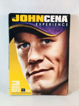 The John Cena Experience 3 Disc Set Dvd Wresting Videos