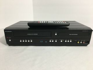 Funai Zv427fx4 Dvd Recorder Vcr Combo Hdmi Dvd/vhs Player 1080p With Remote