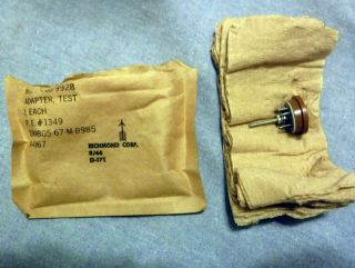 40 Nos Pomona Electronics 9 Pin Test Adapter 1349 Tube Socket Saver 1966