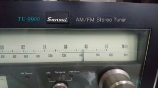 Sansui TU - 9900 Stereo Tuner 3