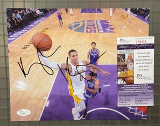 Kyle Kuzma Signed 8x10 Photo Autographed Auto Jsa Los Angeles Lakers