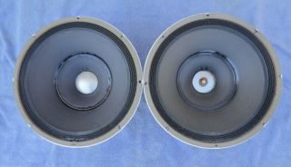 Altec Lansing 420a 15 " Biflex 8 Ohm Speakers