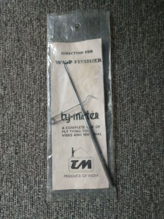 Vintage Ty - Master Whip Finisher Fly Tying Fishing Tool