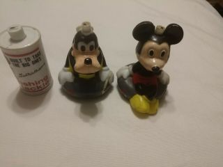 Vintage Disney Mickey Mouse & Goofy,  Sears Ted Williams Zebco Fishing Bobber