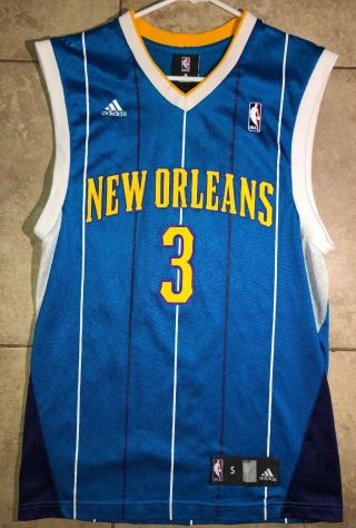 Adidas Men’s Orleans Hornets Throwback Chris Paul Jersey 3 (size S)