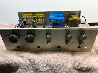 Dynaco PAS 3X Stereo TUBE Preamp w/phono.  Powers up.  Tubes light up. 3