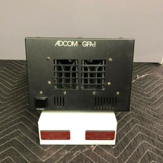 Adcom Gfa - 1 Stereo Power Amplifier - Cleaned - Serviced -