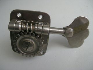 Vintage Double Bass Single Tuner Peg Gear Part For Project Upgrade 2