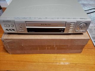 Samsung SV - 5000W VHS Receiver/VCR Video Cassette Player Multi System Hi - Fi 3