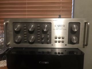 Carver C - 4000 Sonic Holography Autocorrelation Preamplifier Pre Amp With Record