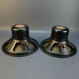 Jensen Capehart 12 Inch Field Coil Speakers Model 81 - 64 -