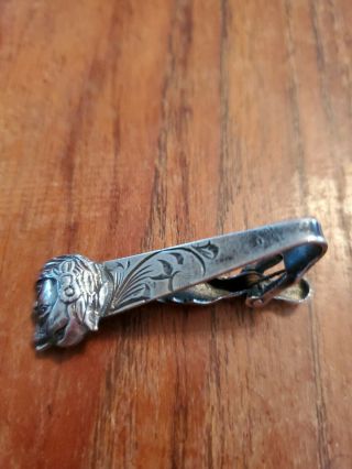 Vintage Sterling Silver Tie Clip