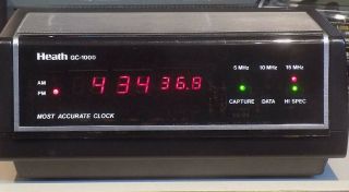 Near Flawless Looking And Heathkit Gc - 1000 Most Accurate Clock
