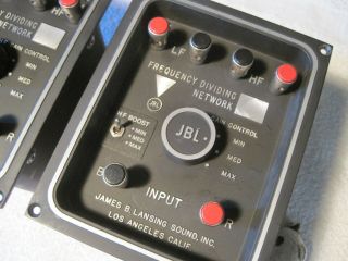 JBL Model 3115A Frequency Dividing Network - Pair - Very Fine 3