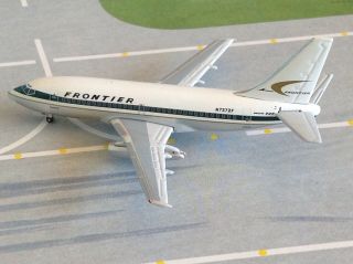 Frontier Airlines Boeing 737 N7372f 1/400 Scale By Sma Seattle Model Aircraft