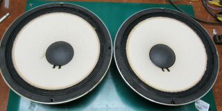 Pair Jbl 2213h 12 Inch Woofers 4312b System