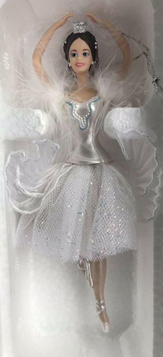 Barbie As Swan Lake Queen Porcelain Ornament Christmas Ornament