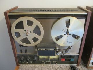 TEAC A - 2300SX REEL TO REEL RECORDER TAPE PLAYER GREAT 2