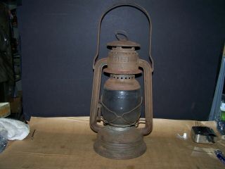Vintage Nier Feuerhand Nr.  260 Lantern With Feuerhand Globe Old Firehand Germany