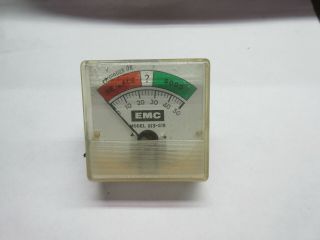 Meter For Model 213 - 215 Vintage Emc Vacuum Tube Tester -