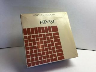 Hp 33c Calculator