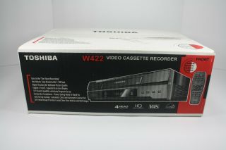 Toshiba W422 Vhs Vcr.  Factory