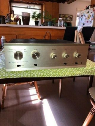 Dynaco Sca - 35 Integrated Stereo Amplifier With Case,  No Tubes
