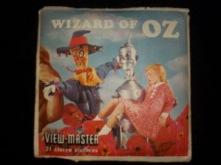 Vintage View Master Reels – Wizard Of Oz 1957 (3) Reels