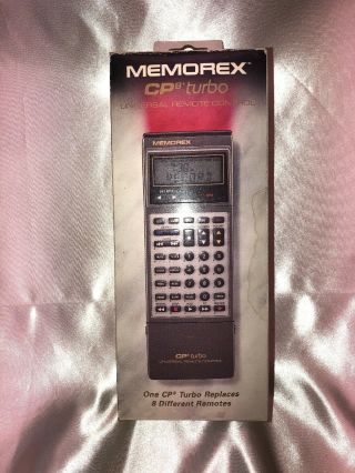 Wow Look Vintage Memorex Cp8 Turbo Universal Remote Control