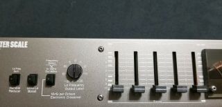 Audio Control Richter Scale Series II EQ Subsonic filter Crossover PARTS REPAIR 3