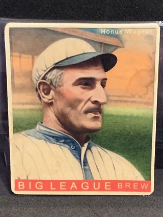 R319 - Helmar Honus Wagner Helmar Baseball Art Card Co 179